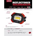 Reflector de LED recargable 30 W de 2,500 lm Urrea