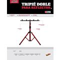 Tripié doble para reflector 1.70 cm Urrea