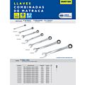 Llave combinada pulido espejo de matraca métrica, 12 puntas, 22mm Surtek
