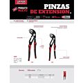 Pinza de extensión 19 posiciones de 10" Quick Release Urrea