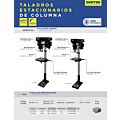 Taladro estacionario de columna 3/4" 750 W 120 V, 3100 RPM Surtek