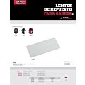 Paq c/6 Repuesto de lente para careta USCS5, transparente Urrea