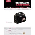 Generador a gasolina inverter 1000 W Urrea