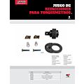 Juego de refacción para torquímetro de trueno cuadro de 1/2", 6015FL, 6025FL, 6035NM/KIL Urrea