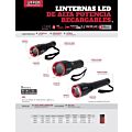 Linterna de LED de alta potencia recargables de 3,000 lm Urrea