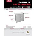 Gabinete modular 2 entrepaños 35" serie X Urrea