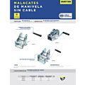 Malacate con manivela sin cable 650 kg Surtek