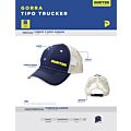 Gorra de malla tipo trucker Surtek