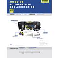 Juego combinado de herramienta con rotomartillo 1/2", 20 piezas Surtek