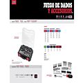 Juego de dados y accesorios cuadro de 1/4" combinado, 70 piezas Urrea