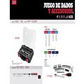 Juego de dados y accesorios cuadro de 3/8" combinado, 47 piezas Urrea