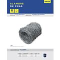 Alambre de púas calibre 16.5, 100 m, 4.8 kg Surtek
