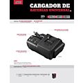 Cargador de baterías universal Urrea