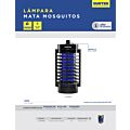 Lámpara de LED mata mosquitos 110 V Surtek