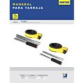 Maneral para dados de tarraja 1/4" a 1-1/4" Surtek