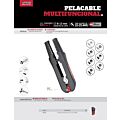 Pelacable multifuncional 10-20 AWG 4 en 1 Urrea
