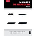 Repuesto de navajas para 690A, 5 piezas Urrea