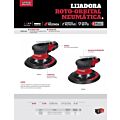 Lijadora neumática orbital 6" 12,000 RPM Urrea