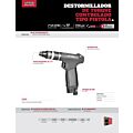 Destornillador neumático de torque controlado tipo pistola 950 RPM Urrea