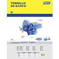 Tornillo de banco 8" Foy