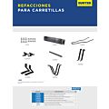 Paq c/6 Soporte estabilizador para carretilla Surtek