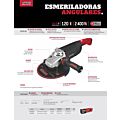 Esmeriladora angular 9" 2400 W 120 V Urrea