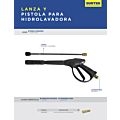 Lanza y pistola para hidrolavadora HG743 y HL732 Surtek