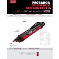 Probador de voltaje sin contacto 24 V a 1000 V con detector de campos magnéticos Urrea