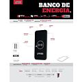 Banco de energía portátil inalámbrico 8,000 mAh Urrea