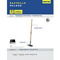 Rastrillo McLeod 6 dientes 48" Surtek