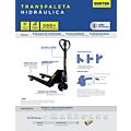 Transpaleta hidráulica 3 ton Surtek