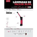 Linterna de LED tipo Slim recargable de 400 lm Urrea