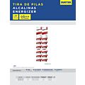 Tira de pilas alcalinas Energizer® "AAA", 12 piezas Surtek