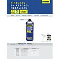Pintura en aerosol 400 ml color azul metálico Surtek