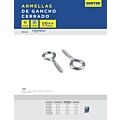 Armella cerrada 46 mm x 11 mm, 150 piezas Surtek