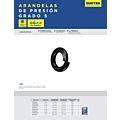 Arandela de presión grado 5, 5/16", 150 piezas Surtek