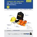 Juego de EPP básico profesional talla mediana, 6 piezas Surtek