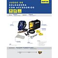 Juego de soldadora con accesorios, 6 piezas Surtek