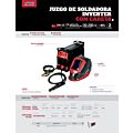 Juego de soldadora inverter con careta, 2 piezas Urrea