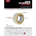 Cinta transparente hot melt para empacar 48 mm x 50 m Urrea
