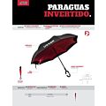Paraguas invertido con mango ergonómico Urrea