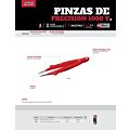 Pinza de precisión de 1000 V de 6-1/2" punta recta Urrea