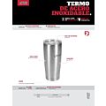 Termo de acero inoxidable de 600 ml Urrea