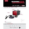 Soldadora inverter TIG de 1 fase, 220 V Urrea