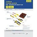 Juego combinado de herramientas para electricista de 1000 V, 6 piezas Surtek