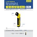 Linterna recargable telescópica 300 lm Surtek