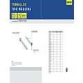 Tornillo tipo máquina cabeza redonda 5/32" x 1", 300 piezas Surtek