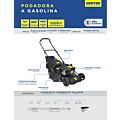 Podadora a gasolina 20" 170 cc Surtek