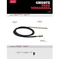 Chicote para vibradora de concreto 38 mm Urrea