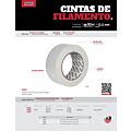 Cinta de filamento de fibra de vidrio 36 mm x 50 m Urrea